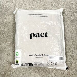 NWT Womens Pact Sustainable Airplane Jogger 100% Organic Cotton Size 2XL Capsule
